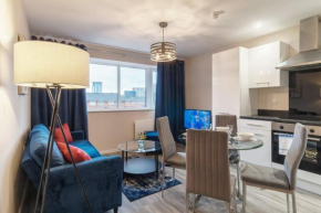 Contemporary 1 Bed Manchester Flat - Sleeps 3